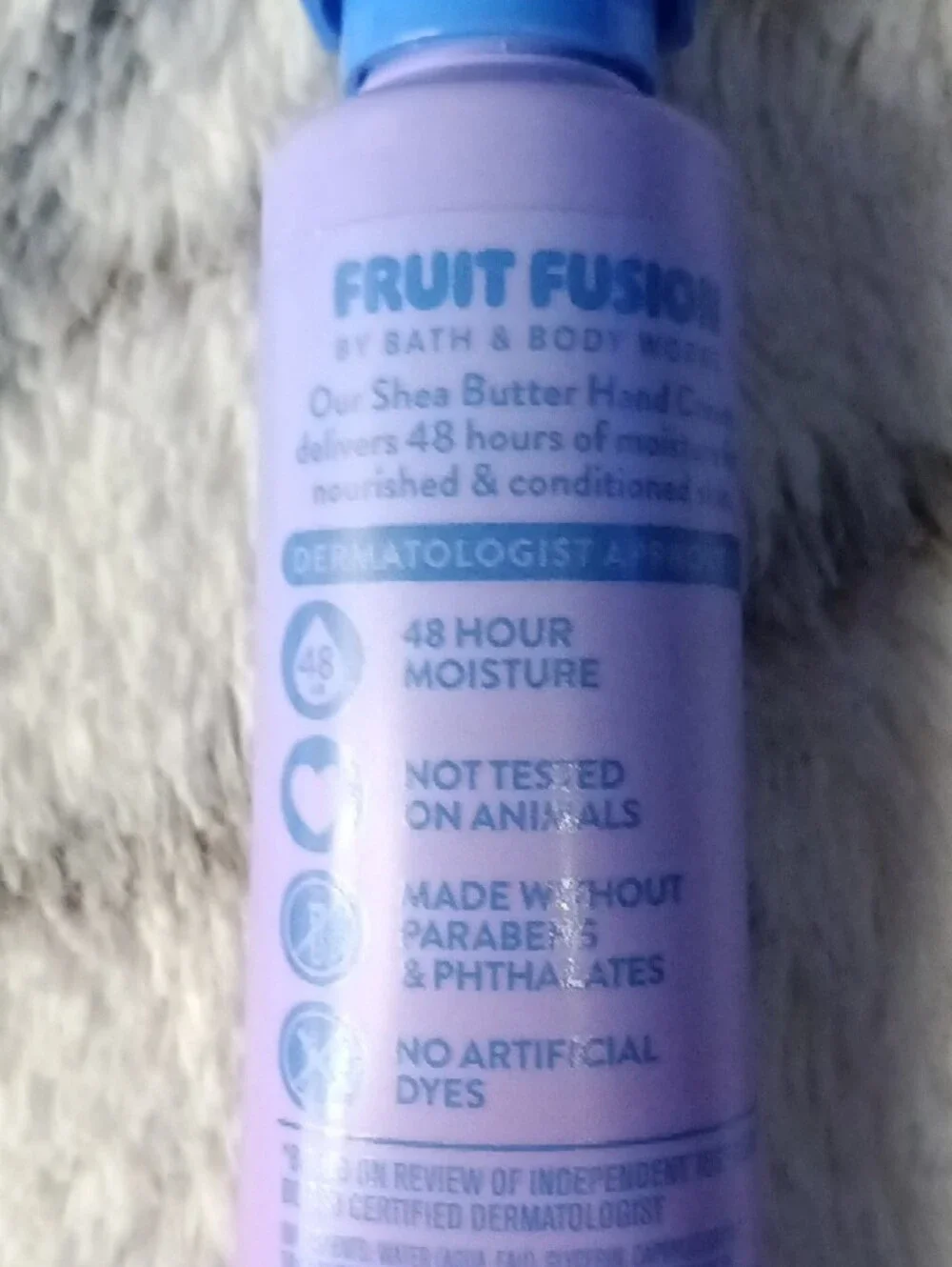 Bath & Body Works Fruit Fusion Shea Butter Hand Cream - Purple & Blue